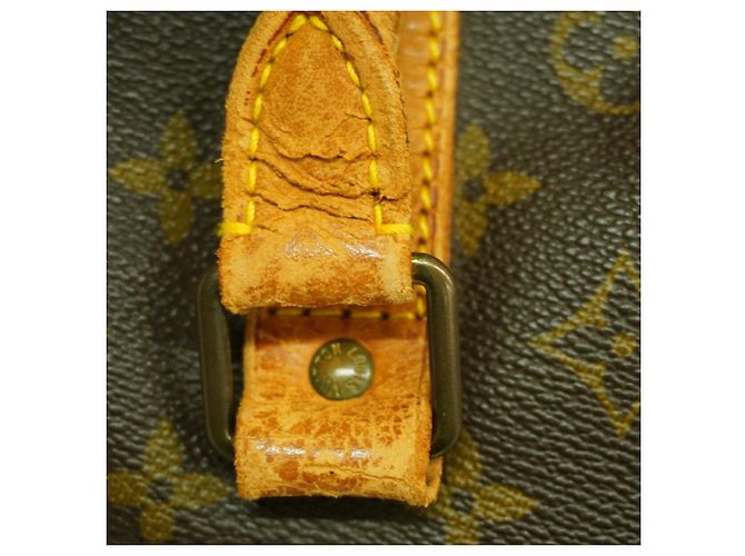 Louis Vuitton Boston Monogram Keepall Bandoulière 60 Marrom - vista 10