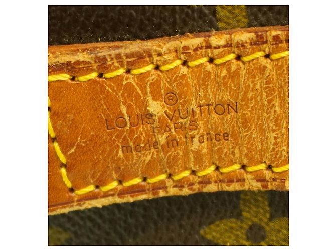 Louis Vuitton Boston Monogram Keepall Bandoulière 60 Marrom - vista 5