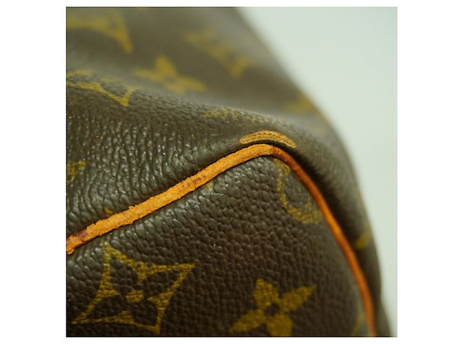 Louis Vuitton Boston Monogram Keepall Bandoulière 60 Marrom - vista 8