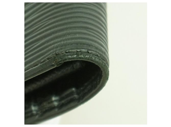 Louis Vuitton Epi Leather Portefeuille Brazza Long Wallet Black - view 5