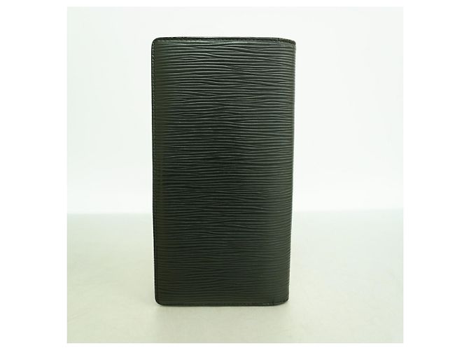 Louis Vuitton Epi Leather Portefeuille Brazza Long Wallet Black - view 8