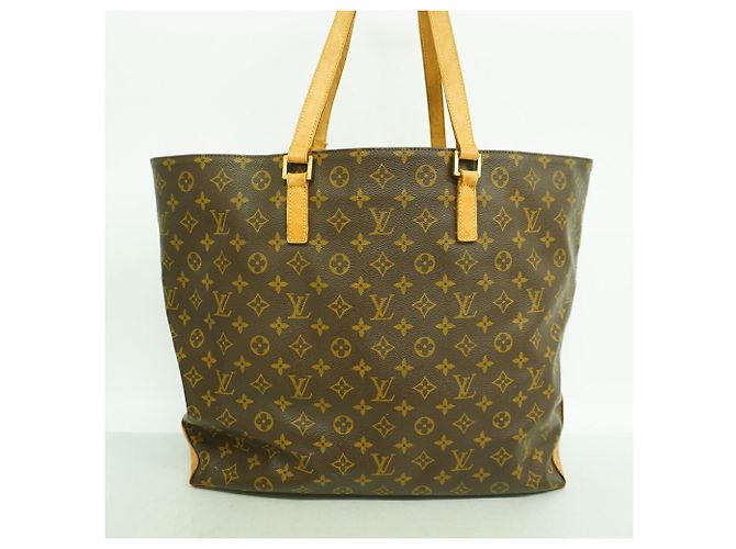 Borsa Cabas Alto Monogram Louis Vuitton Marrone - vista 12
