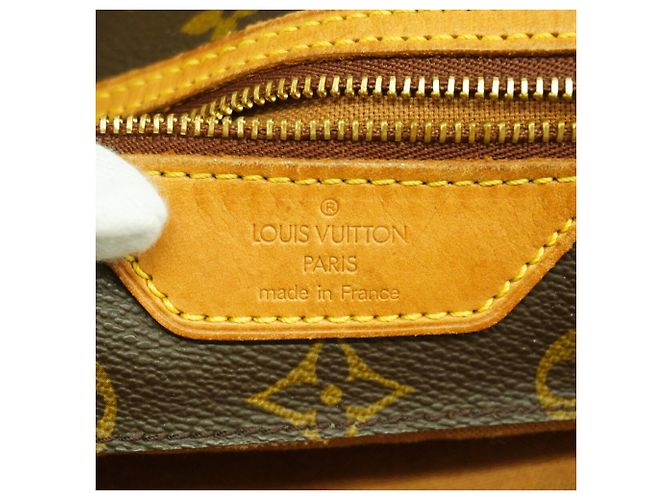 Borsa Cabas Alto Monogram Louis Vuitton Marrone - vista 5