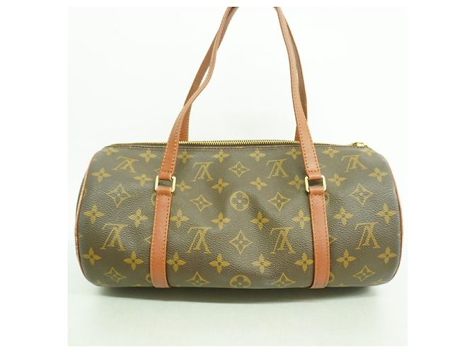 Bolsa de mão Louis Vuitton Monogram Papillon 30 Marrom - vista 11