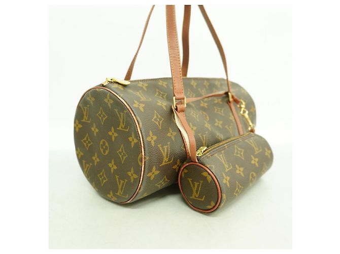 Bolsa de mão Louis Vuitton Monogram Papillon 30 Marrom - vista 2