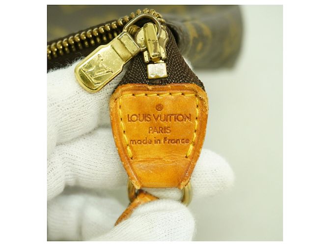 Louis Vuitton Monogram Pochette Accessoires Castaño - vista 5