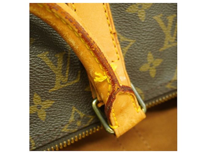Louis Vuitton Boston Monogram Keepall 50 Marrom - vista 11