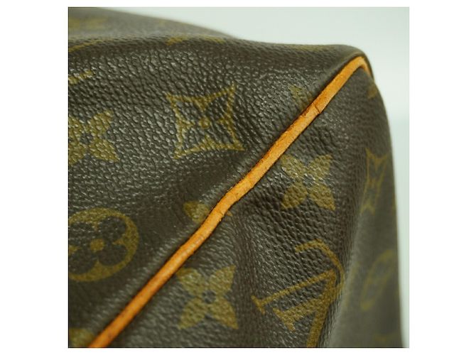 Louis Vuitton Boston Monogram Keepall 50 Marrom - vista 8