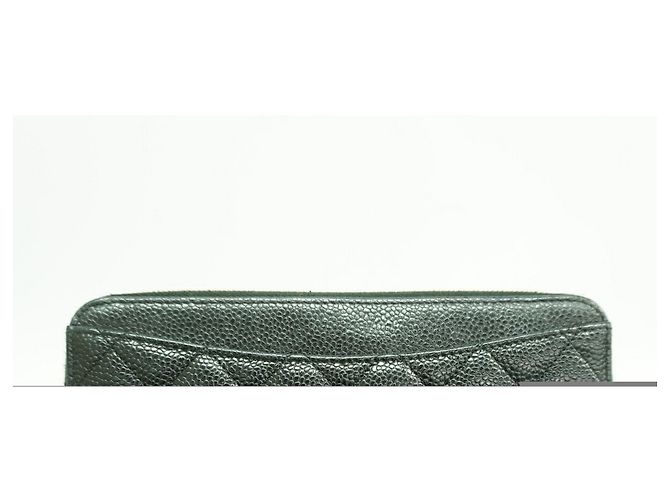 Portafoglio lungo Chanel Matelassé Nero - vista 8