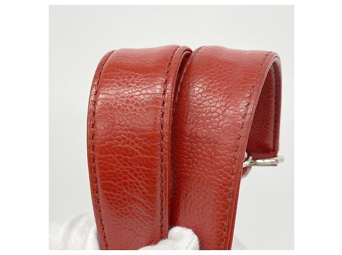 Bolso Tote con cadena Chanel Matelassé Roja - vista 9