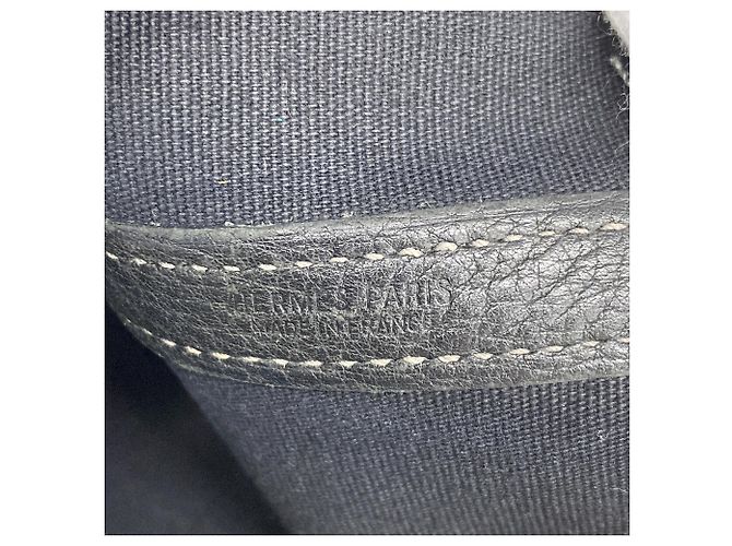 Hermès Hermes Garden PM Tote Bag Schwarz - Ansicht 5