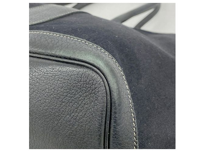 Hermès Hermes Garden PM Tote Bag Schwarz - Ansicht 6
