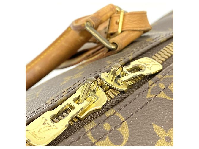 Bolsa Louis Vuitton Boston Monogram Keepall 50 Marrom - vista 12
