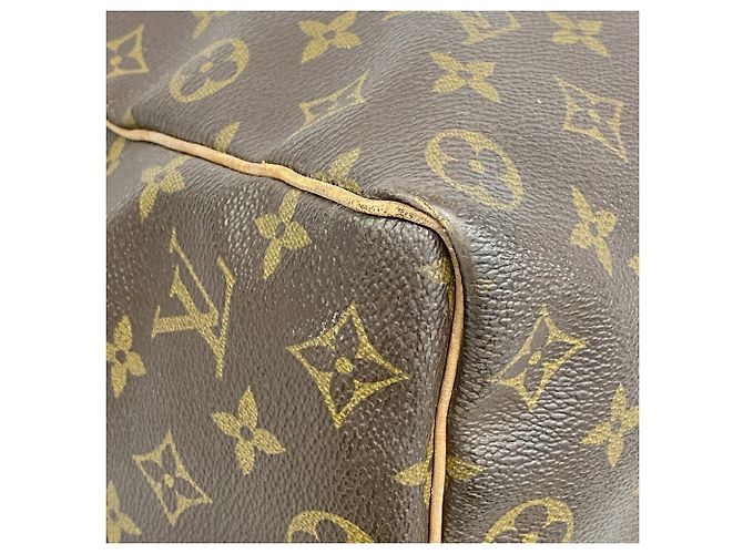 Bolsa Louis Vuitton Boston Monogram Keepall 50 Marrom - vista 7