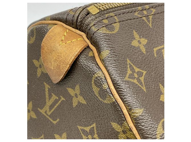 Bolsa Louis Vuitton Boston Monogram Keepall 50 Marrom - vista 8
