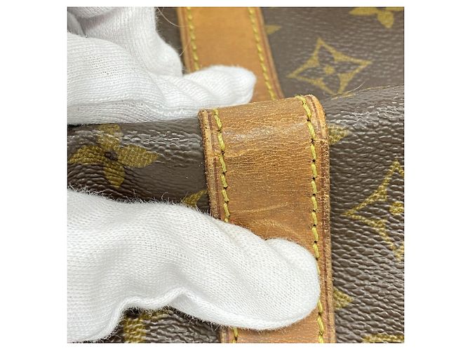 Bolsa Louis Vuitton Boston Monogram Keepall 50 Marrom - vista 9
