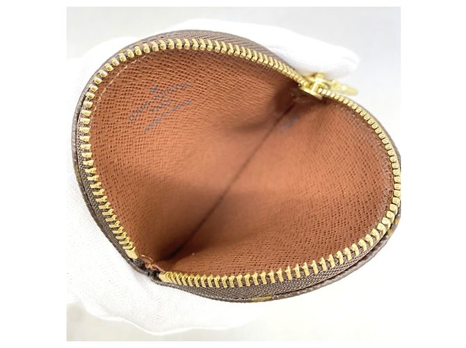 Portamonete Louis Vuitton Monogram Brown Marrone - vista 3