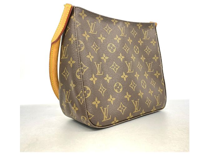Bolso de hombro Louis Vuitton Monogram Looping MM Castaño - vista 2