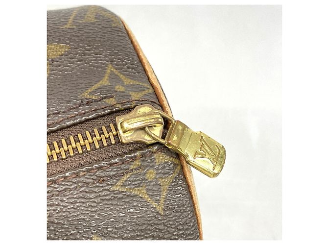 Borsa Louis Vuitton Monogram Papillon 26 Marrone - vista 9