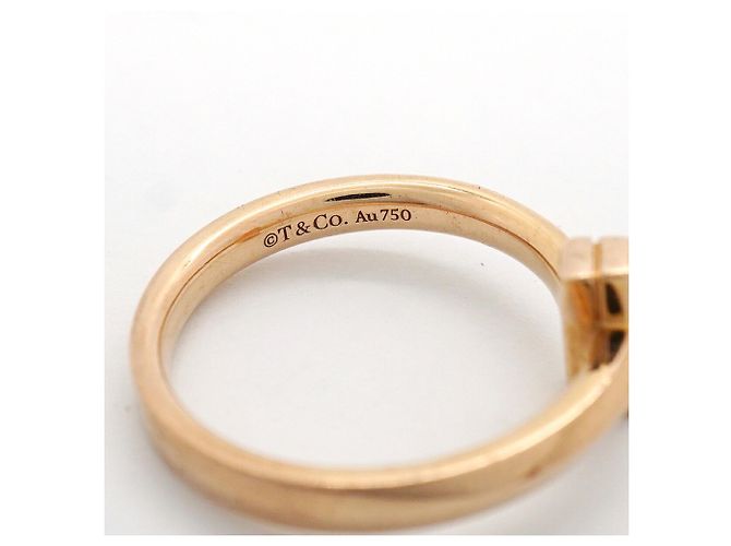 Autre Marque Tiffany & Co. T One Ring in 18K Roségold - Ansicht 4