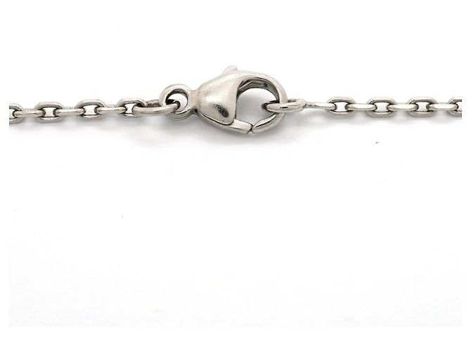 Hermès Colar Hermes Mini Pop H Prata Cru - vista 4