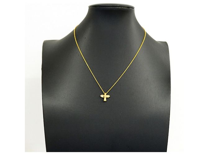 Autre Marque Tiffany & Co. Vogel-Kreuz-Halskette - Ansicht 7