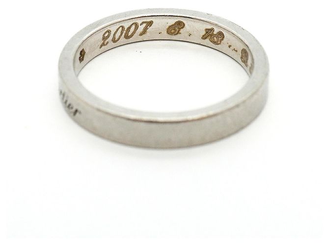 Cartier C de Ring aus Platin mit Diamant - Ansicht 5