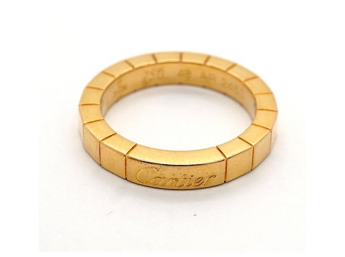 Anello Cartier Lanieres in oro giallo 18K - vista 3