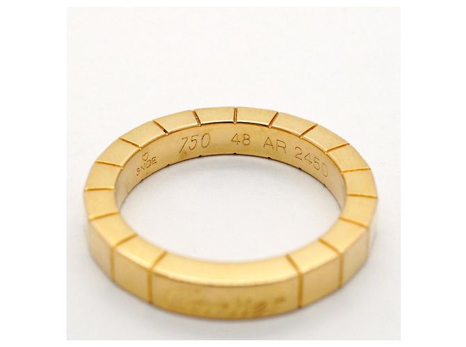 Anello Cartier Lanieres in oro giallo 18K - vista 4