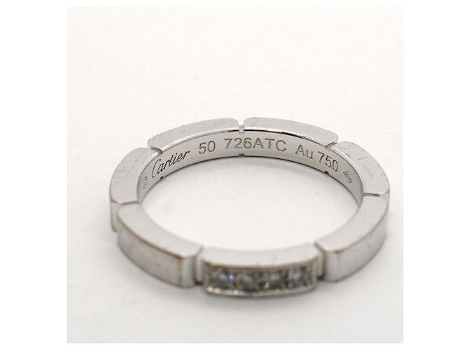Cartier Maillon Panthère Ring in 18K Weißgold - Ansicht 4