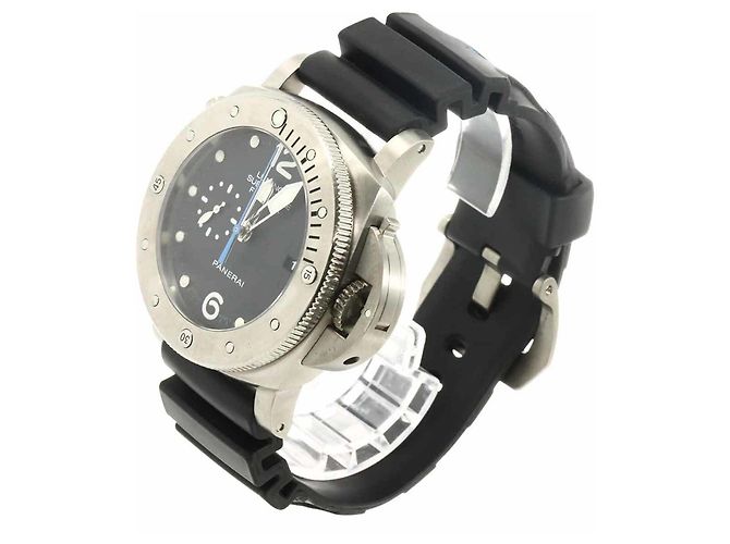 Orologio da uomo Panerai Luminor 1950 Submersible 3 Days Titanio - vista 4