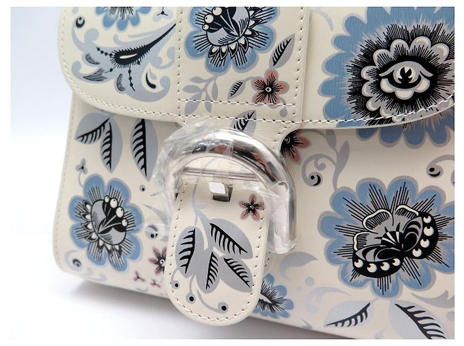 NUOVA BORSA A MANO DELVAUX BRILLANT MINI BLOOMING CRYSTALLINE BORSA A TRACCOLLA Crudo - vista 15