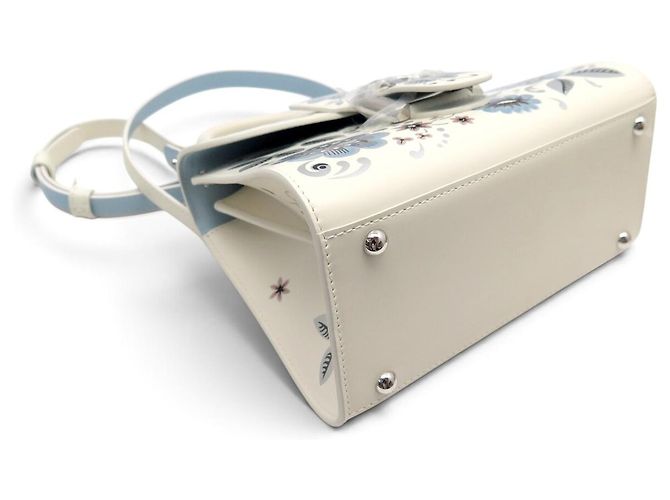 NUOVA BORSA A MANO DELVAUX BRILLANT MINI BLOOMING CRYSTALLINE BORSA A TRACCOLLA Crudo - vista 3