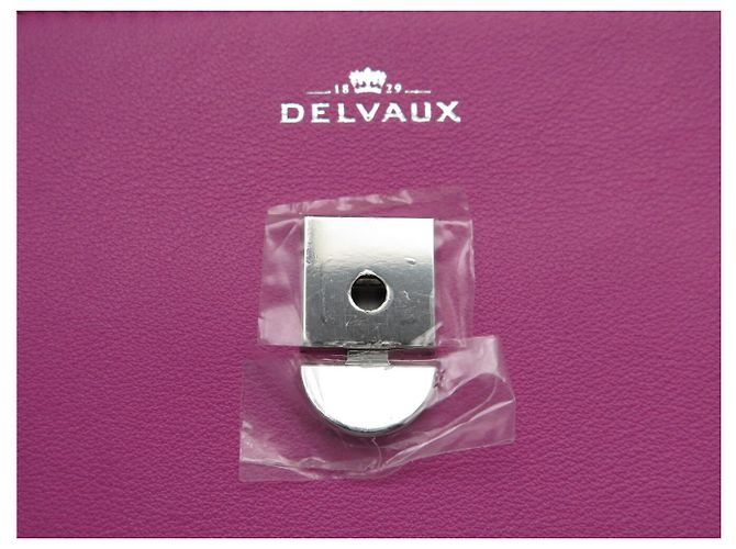 NUOVA BORSA A MANO DELVAUX TEMPETE MM IN PELLE ROSA BORSA A TRACCOLLA PURSE - vista 10