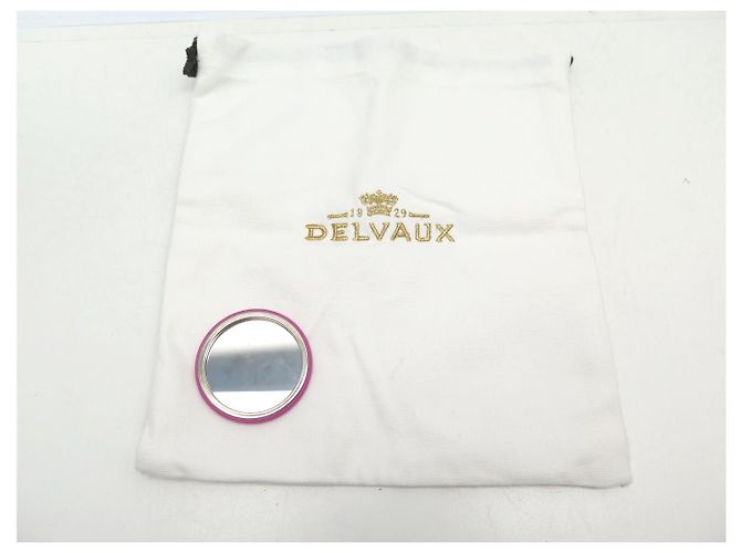 NUOVA BORSA A MANO DELVAUX TEMPETE MM IN PELLE ROSA BORSA A TRACCOLLA PURSE - vista 17