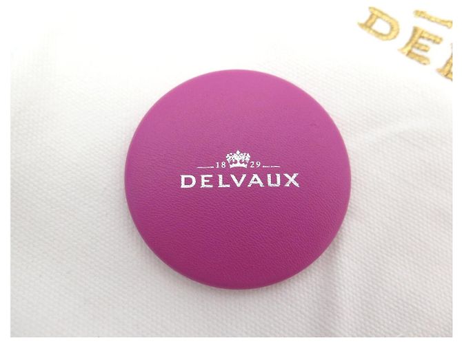 NUOVA BORSA A MANO DELVAUX TEMPETE MM IN PELLE ROSA BORSA A TRACCOLLA PURSE - vista 18