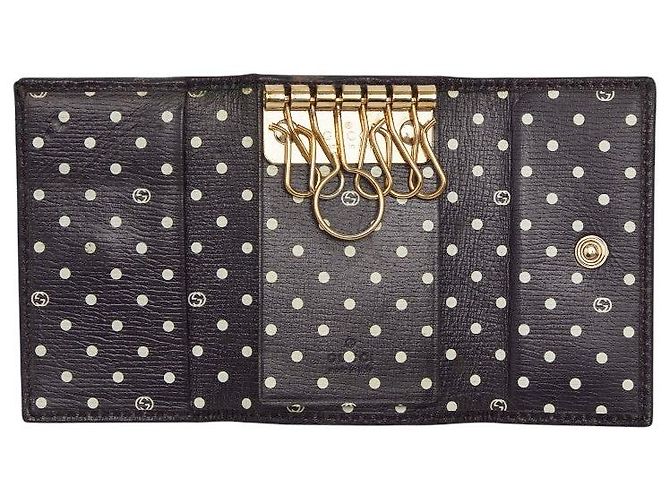 Portachiavi Gucci Interlocking G Porpora - vista 6