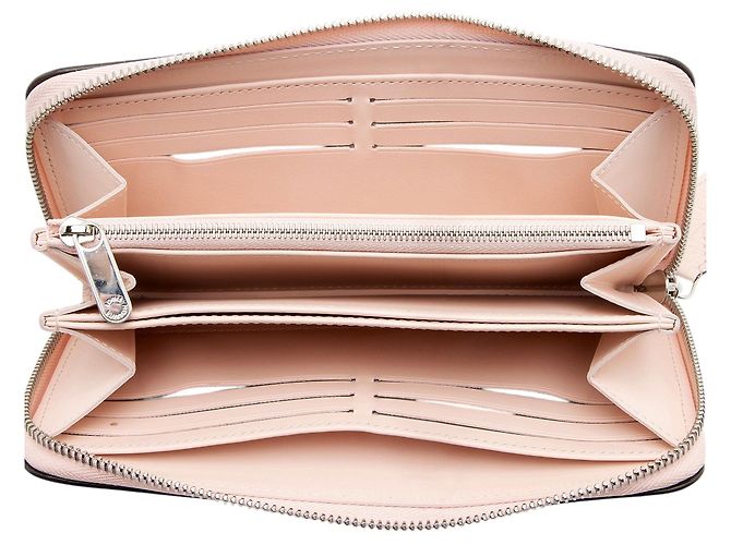 Portafoglio Zippy Louis Vuitton in pelle Mahina Rosa - vista 4