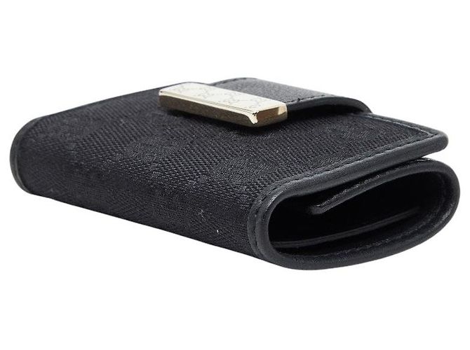 Gucci GG Canvas Key Case Black - view 4