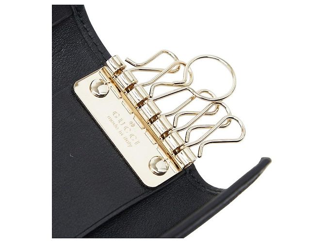 Gucci GG Canvas Key Case Black - view 6