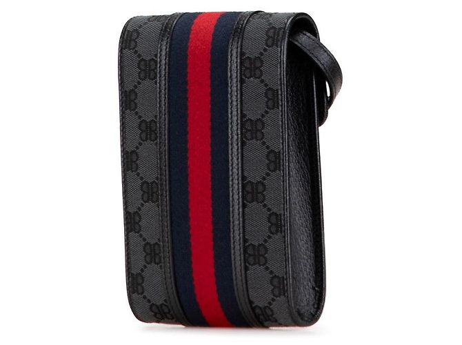 Bolsa Tiracolo Gucci The Hacker Project Preto - vista 2