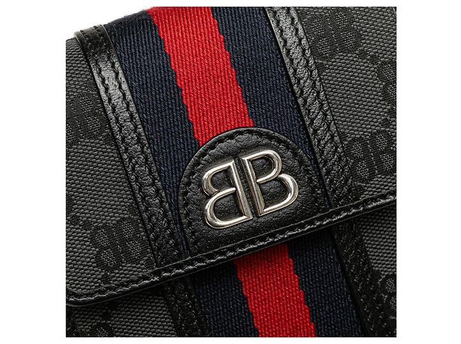 Bolsa Tiracolo Gucci The Hacker Project Preto - vista 5