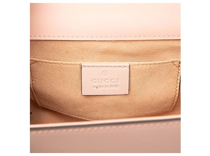 Borsa a tracolla Gucci Padlock Star Chain Rosa - vista 5