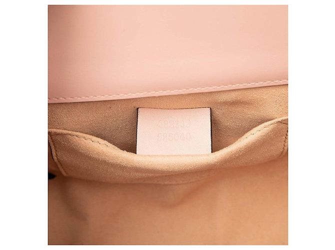Borsa a tracolla Gucci Padlock Star Chain Rosa - vista 6