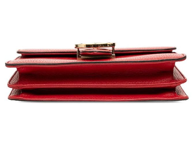 Borsa a tracolla Gucci Interlocking G Chain Rosso - vista 3