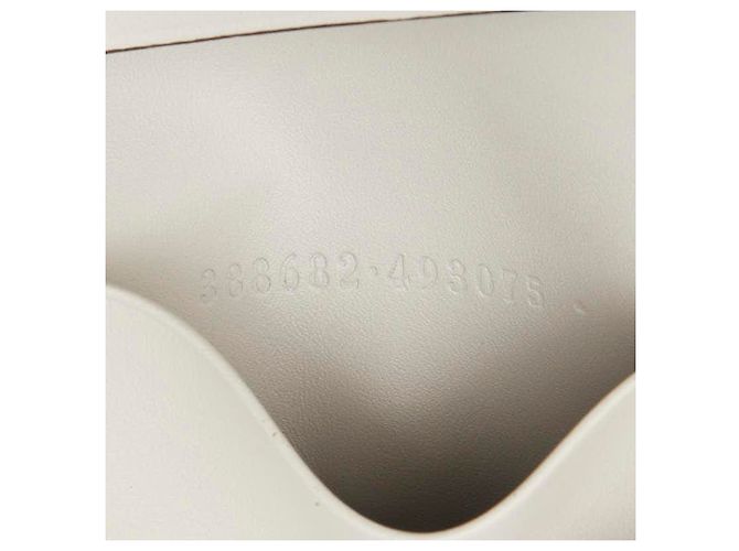 Portachiavi Gucci Guccissima con nastro Bianco - vista 8