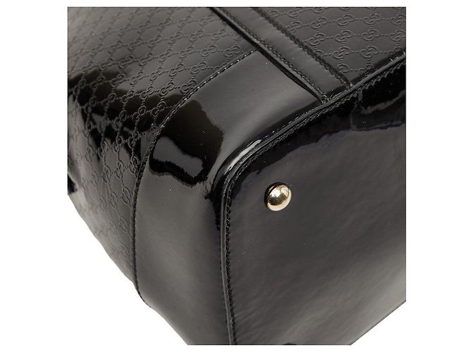 Gucci Micro Guccissima Handtasche Schwarz - Ansicht 5