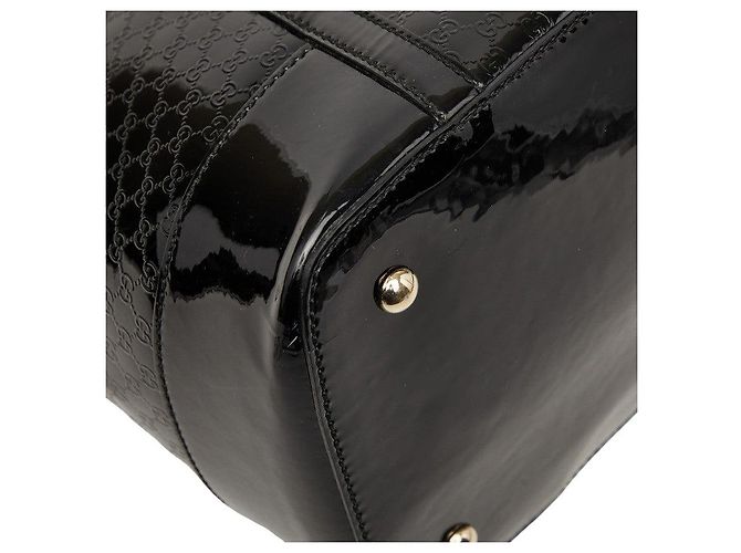 Gucci Micro Guccissima Handtasche Schwarz - Ansicht 7