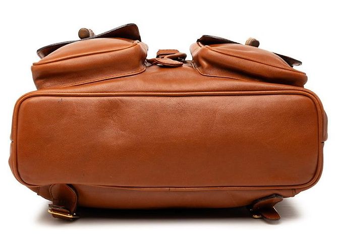 Mochila Gucci Bamboo Castaño - vista 3
