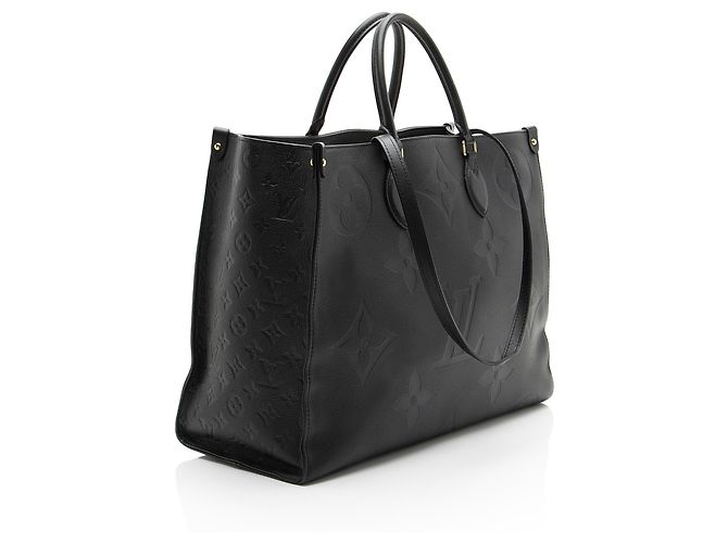 Louis Vuitton Giant Monogram Empreinte Onthego GM Tote Schwarz - Ansicht 2